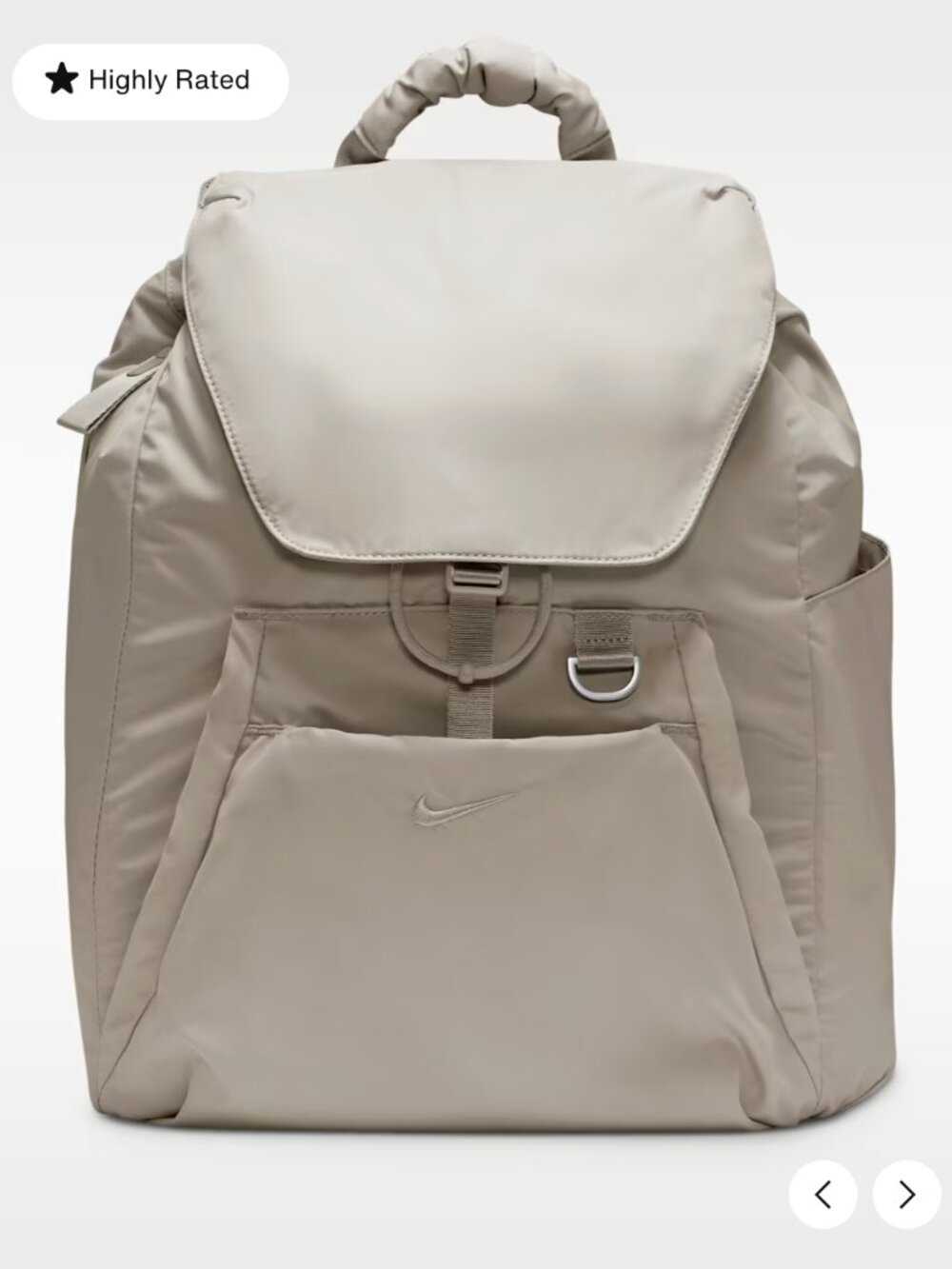NWT Nike One Backpack 25L Hemp/Beige